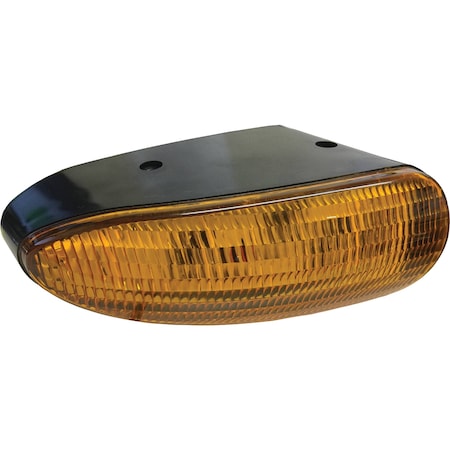 Tiger Lights 12V LED Amber Cab Light 0.9 Amps, 11 Wattage, Flood Offroad Light; TL8020